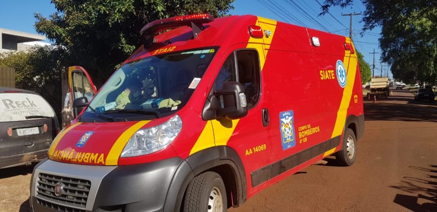 Disco de lixadeira se solta e atinge trabalhador no Bairro Santa Cruz
