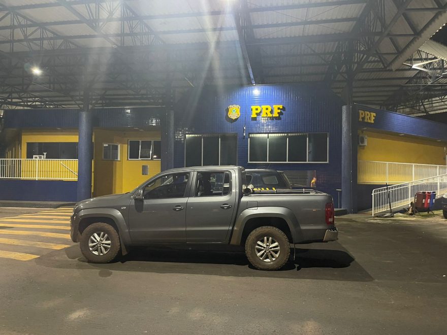 Amarok roubada em São Paulo é recuperada em Guaíra