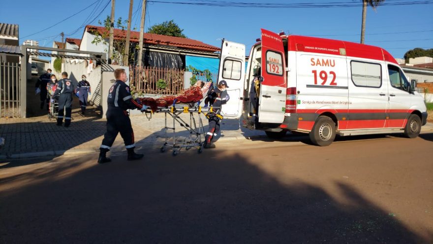 Mulher sofre suspeita de AIT e é socorrida pelo Samu