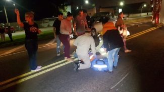Homem morre ao ser atropelado por motocicleta na BR-277 em Cascavel