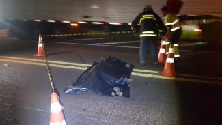 Vítima fatal de atropelamento na BR-277 é identificada