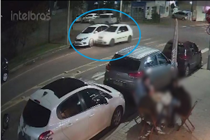 Motorista pede ajuda para localizar Palio que bateu em seu carro e fugiu