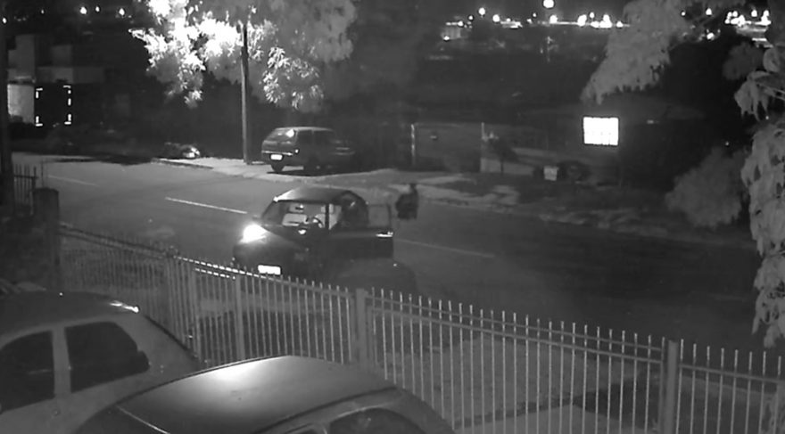 Câmera de segurança registra tentativa de furto de veículo no bairro Presidente