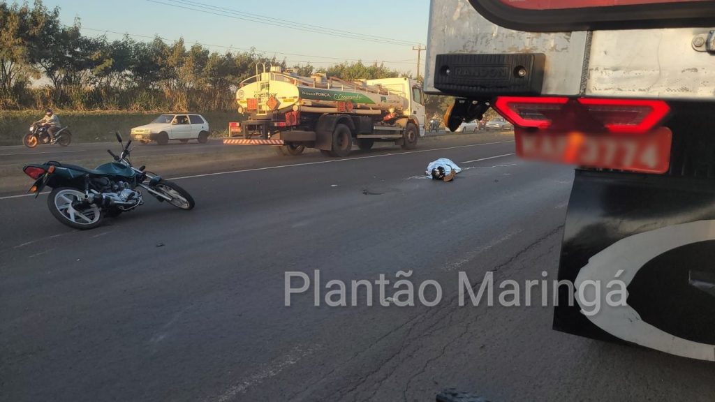 Um jovem morreu e outro socorrido em estado grave após acidente em Maringá