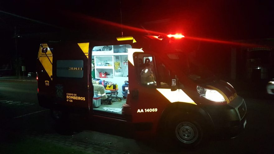 Acidente no Maria Luiza deixa motociclista ferido