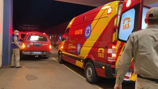 Motociclista fica gravemente ferido em acidente no Universitário