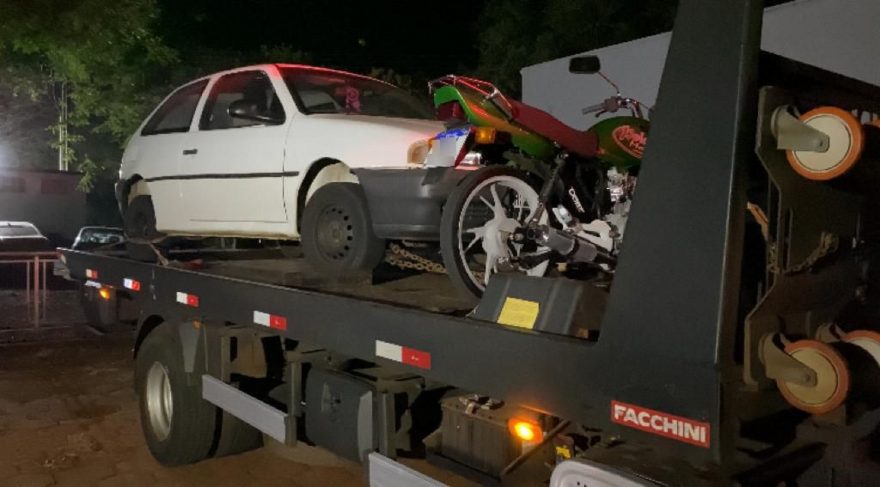 Gol furtado em Toledo é recuperado pela PM em Cascavel