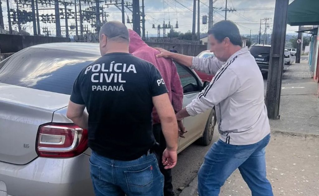 Criança de 3 anos presencia assassinato do pai enquanto ia para a creche em Imbituva