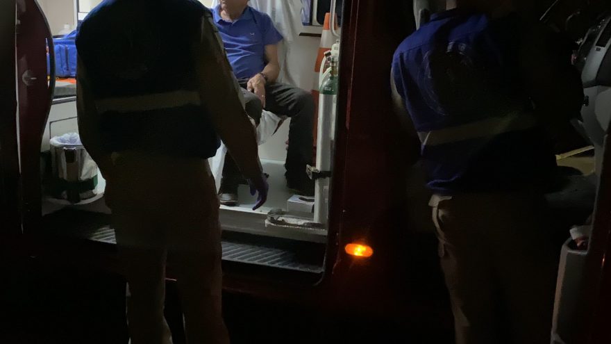 Idoso fica ferido ao sofrer queda em residência no Cascavel Velho