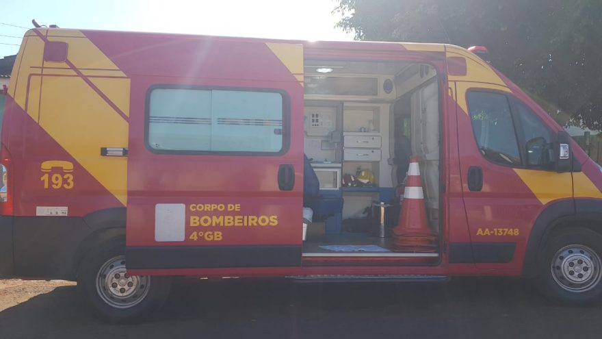 Menino de sete anos é socorrido em residência no Bairro Interlagos