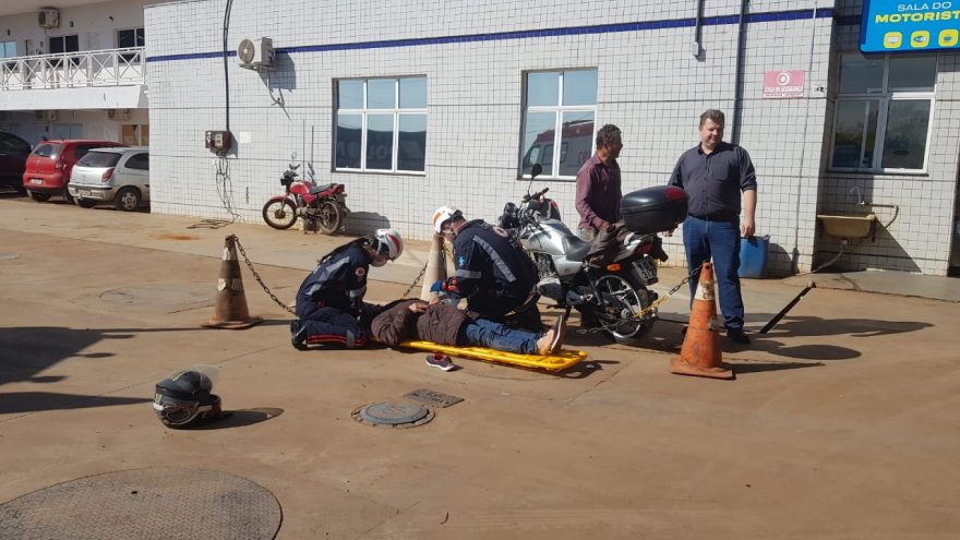 Acidente de trânsito deixa pessoa ferida na BR-369