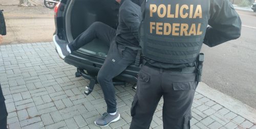 Homem é detido pela PF no Centro; BMW, Civic e Eletrodomésticos são apreendidos