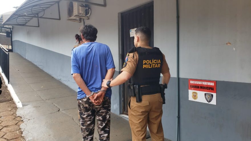 Homem é detido em ação da Polícia Militar de Corbélia