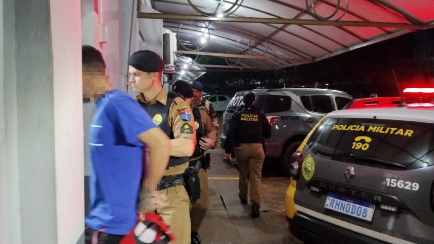Casal com cocaína é detido pela PM em Catanduvas