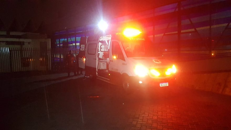 Homem em surto no estacionamento da Catedral é atendido pelo Samu