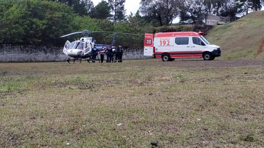 Aeromédico do Consamu traz paciente de Formosa do Oeste para Cascavel