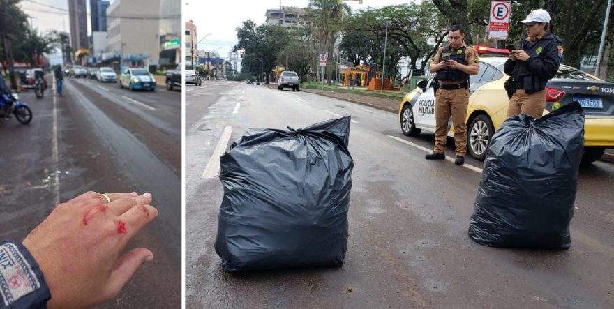 Rua São Paulo vira palco de vários acidentes em decorrência de óleo na pista