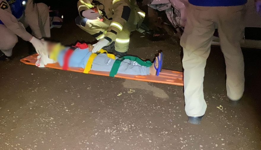 Grave acidente deixa vítimas na BR-277