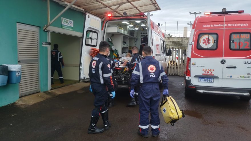 Idoso de 111 anos passa mal em ônibus e é socorrido pelo Samu