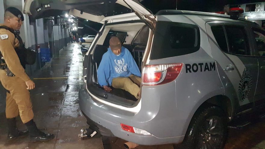 Foragido da Justiça é detido pela Rotam em Lindoeste