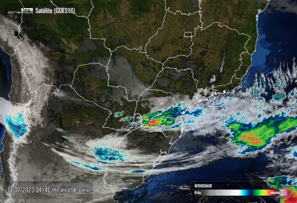 Tempo fica nublado nesta terça-feira em Cascavel; máxima será de 24°C