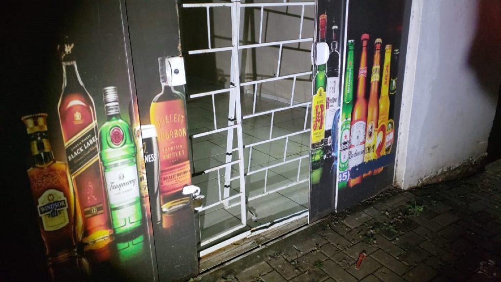 GM age rápido e recupera bens furtados em arrombamento no centro