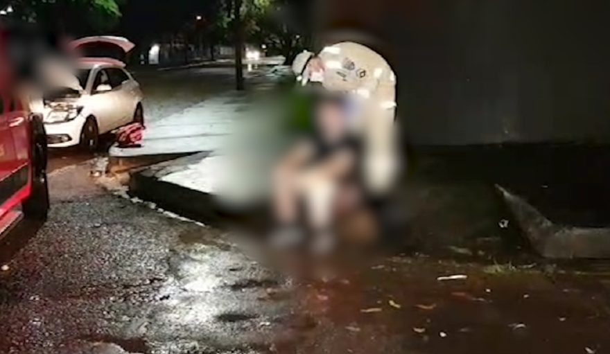 Passageiro de veículo fica ferido em acidente no Country