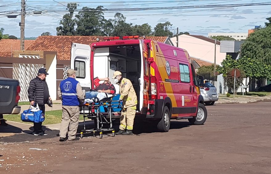 Homem fica ferido ao sofrer queda de altura no bairro Maria Luiza