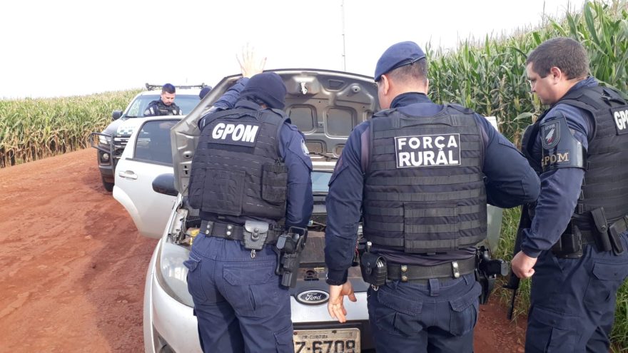 Guarda Municipal realiza apreensão de cigarros em estrada rural de Cascavel