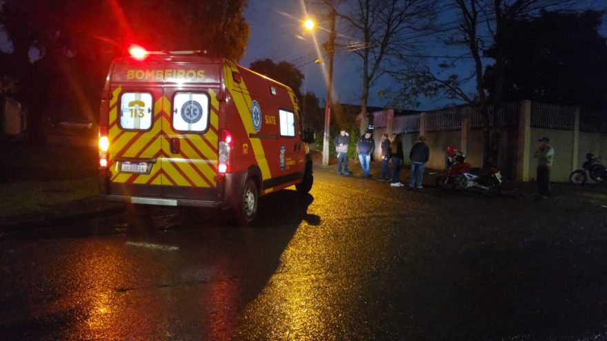 Jovem fica ferida em acidente de trânsito no Brasília