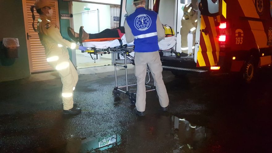 Jovem fica ferido durante crise convulsiva no Nova Cidade