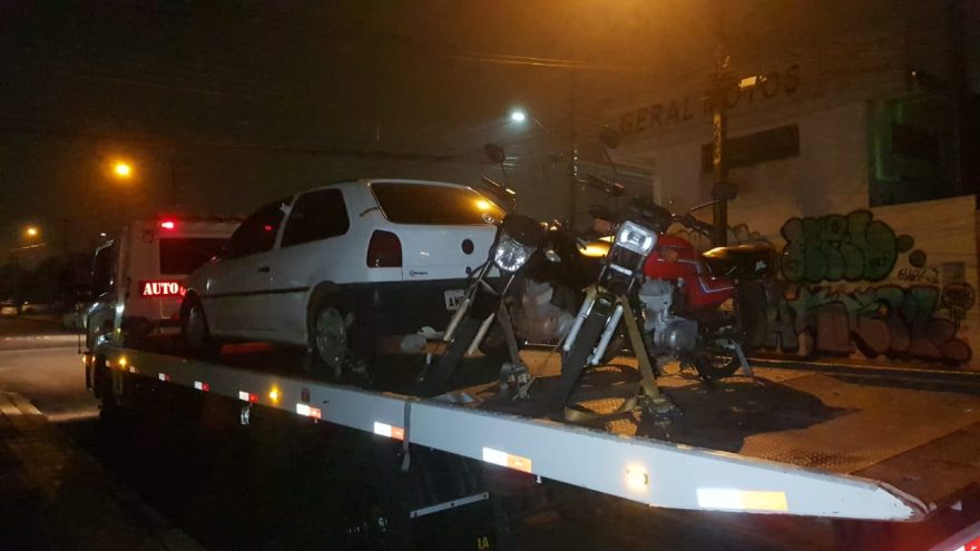 Blitz de trânsito é realizada no Bairro Alto Alegre