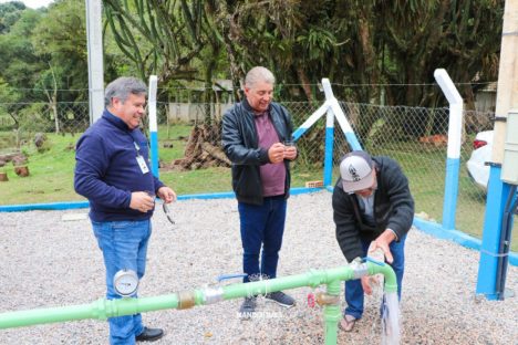 Com investimento da Sanepar, comunidade rural de Mandirituba acessa água potável