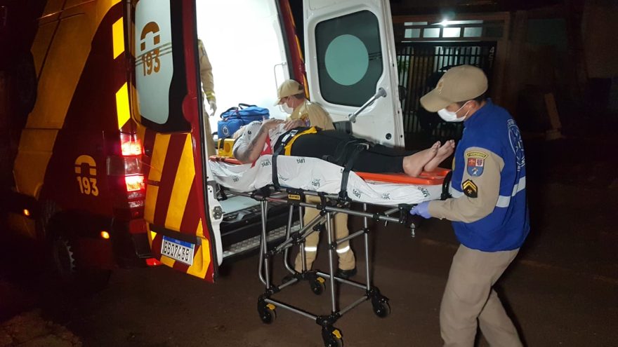 Mulher cai da escada e fica ferida no Bairro 14 de Novembro