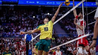 Vôlei: Brasil cai para anfitriã Polônia nas quartas e dá adeus à Liga