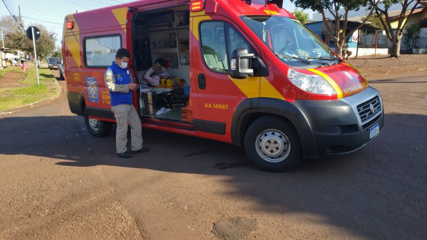 Motociclista fica ferida em acidente de trânsito no Floresta