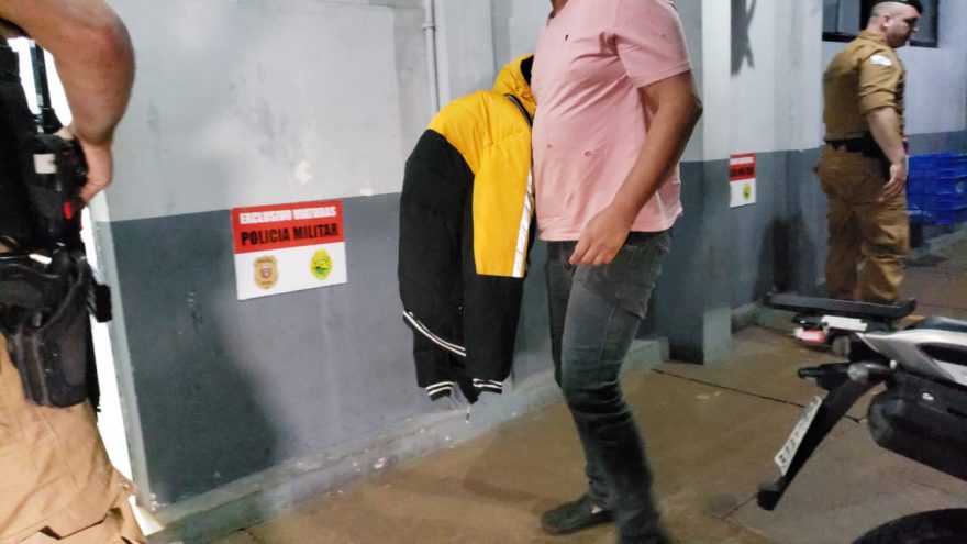 Indivíduo é preso pela PM após ameaçar a companheira de morte