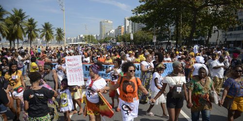 Imagem referente a Mulheres negras fazem marcha contra racismo no dia 30, no Rio