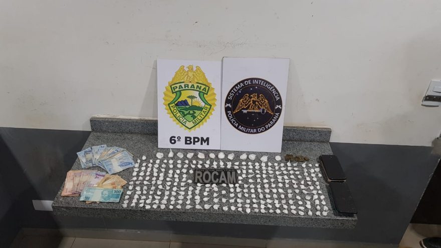 Três são detidos com drogas no Santa Cruz