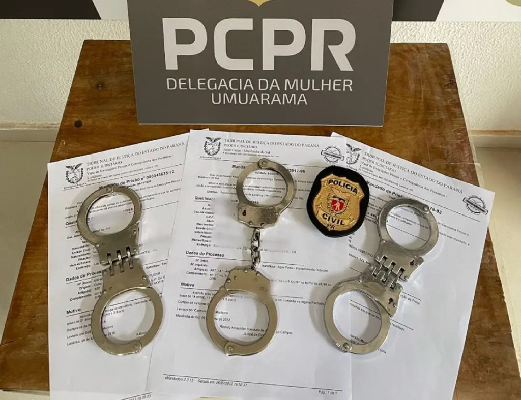 Homem condenado por estupro e tortura em Umuarama é preso por policiais da Delegacia da Mulher Homem condenado por estupro e tortura em Umuarama é preso por policiais da Delegacia da Mulher