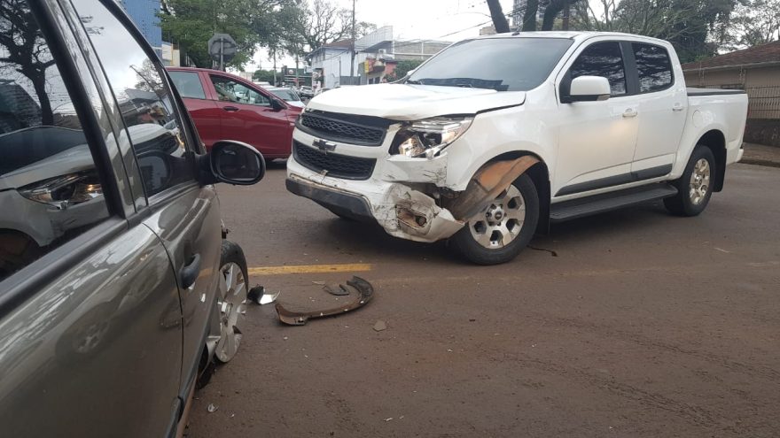 Idosa sofre contusão no tórax em acidente no Centro