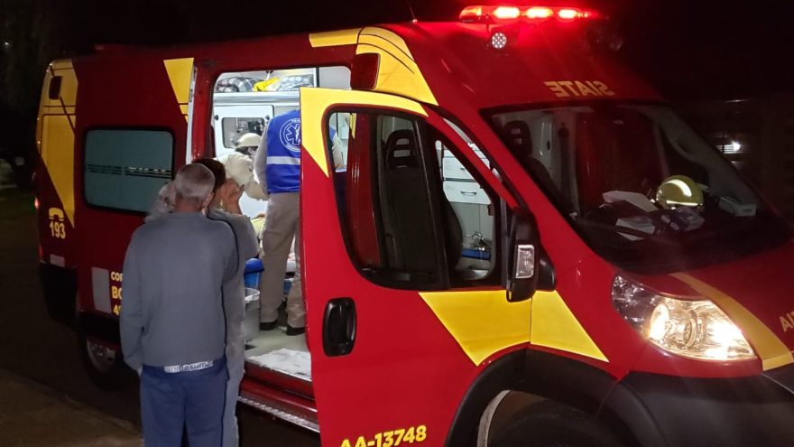 Homem fica ferido ao cair de muro no Santa Cruz