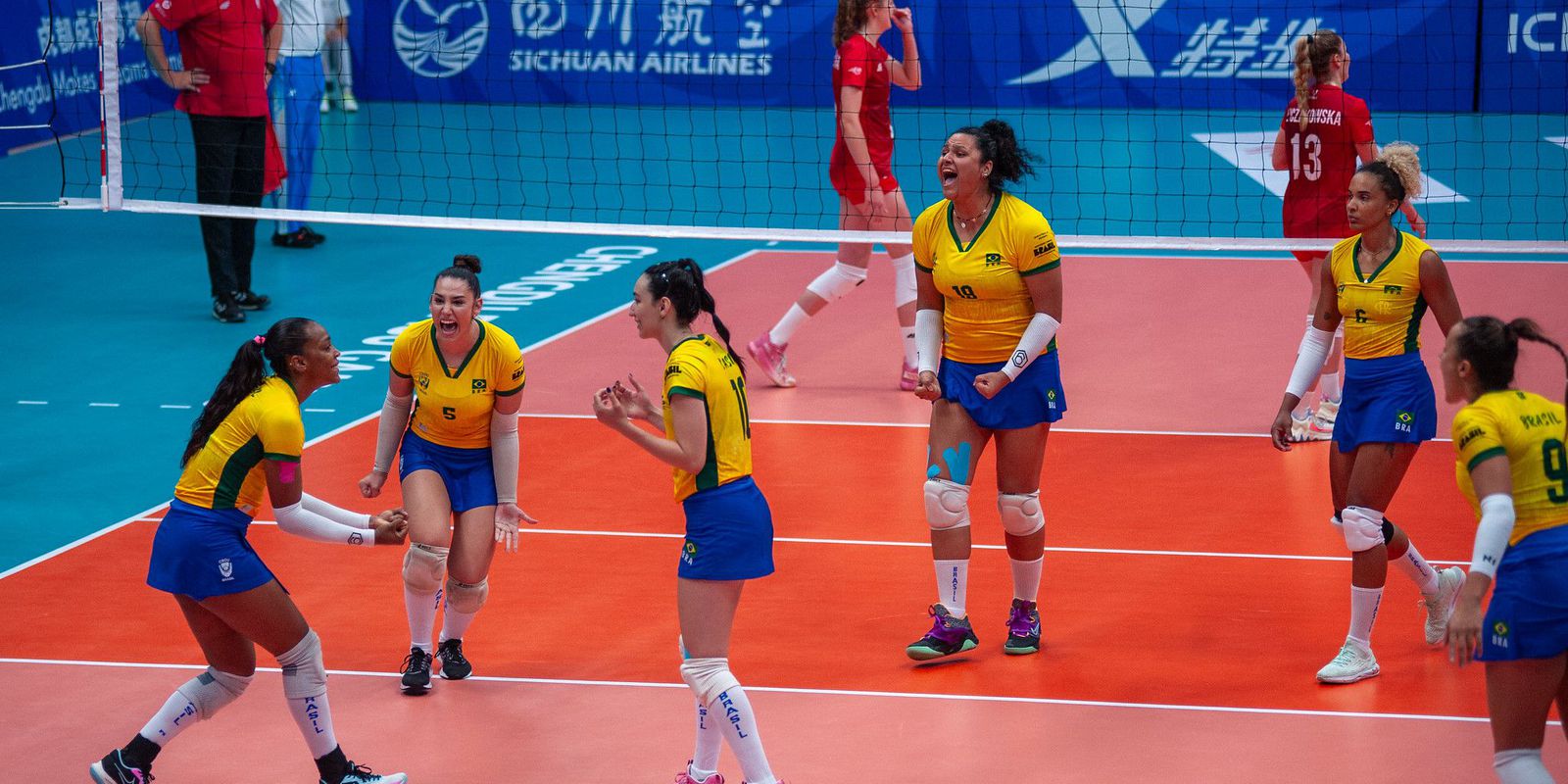 Brasil supera Coreia do Sul nos playoffs da Billie Jean King Cup