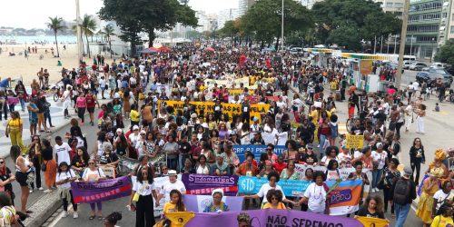 Imagem referente a Marcha das Mulheres Negras toma conta de Copacabana