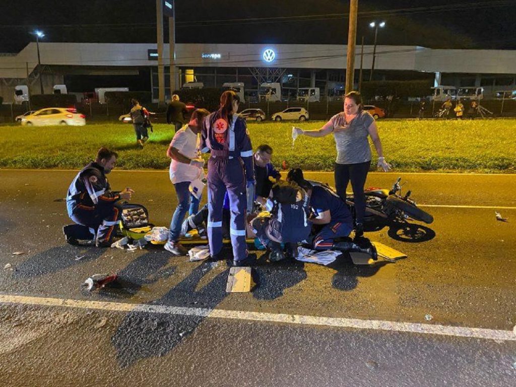 Grave acidente na BR-369 em Cambé mobiliza equipes de resgate