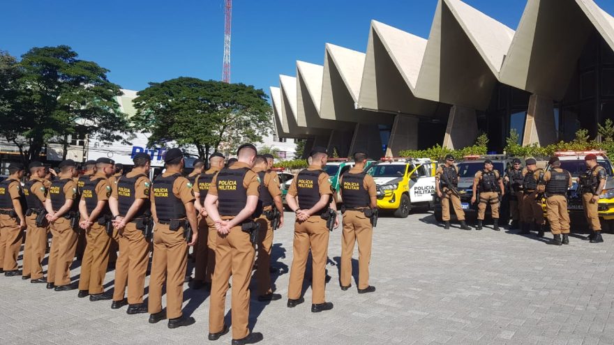 No mês de aniversário, Polícia Militar inicia grande operação no combate à criminalidade