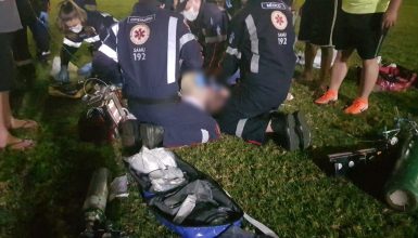 Imagem referente a Idoso morre durante jogo de futebol no Parque São Paulo