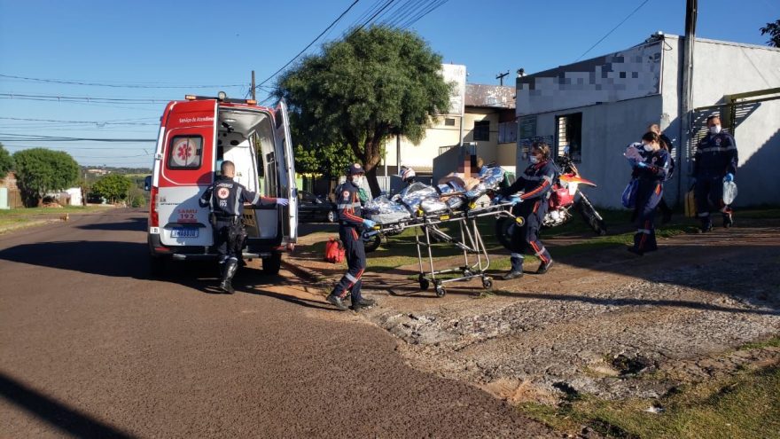 Jovem em trabalho de parto é socorrida pelo Samu no Cascavel Velho