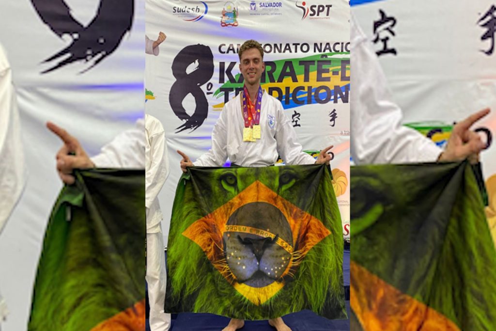 Campeão intercontinental e tri-brasileiro, cascavelense treina para o Pan-Americano de Karatê