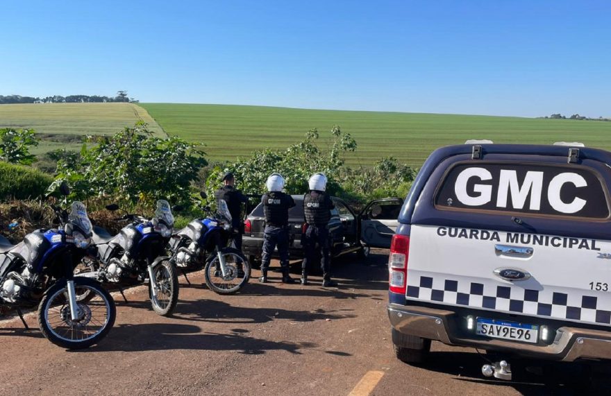 Gol com alerta de furto é recuperado pelo GPOM da Guarda Municipal